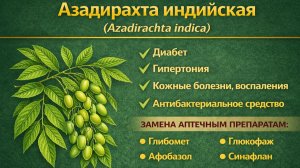 Азадирахта индийская (Azadirachta Indica)