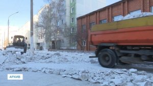 Очистку от снега придомовых территорий управляющие компании возобновят с повышением температуры