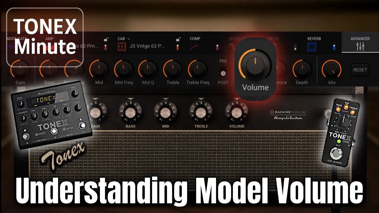 Jason Sadites: Минутка TONEX: Для чего на самом деле крутилка Model Volume