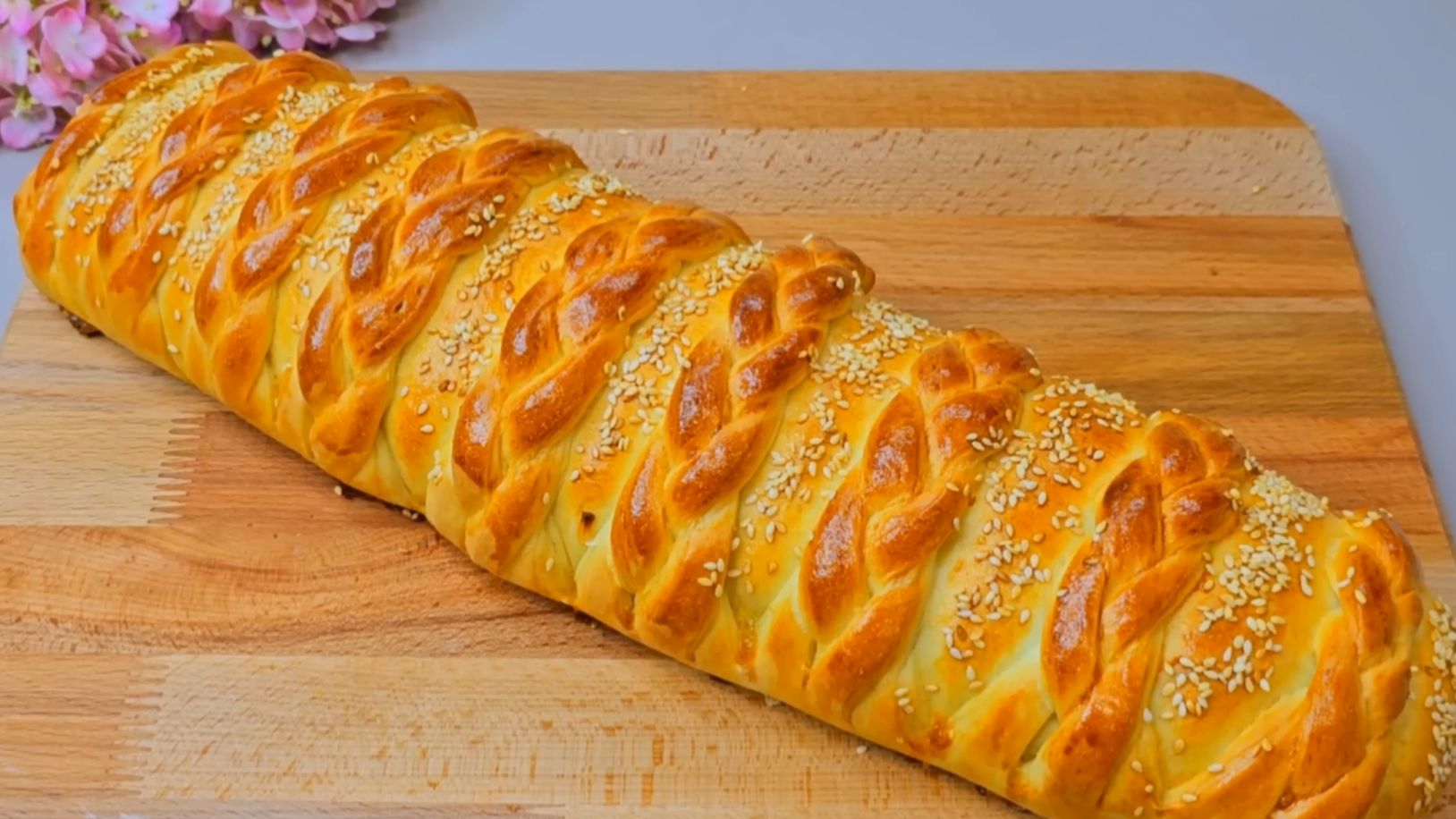 Нарядный пирог-рулет - рецепт на Eda.video смотреть онлайн