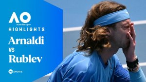 19.01.2026 | ОБЗОР ИГРЫ | Маттео Арнальди - Андрей Рублёв | 1-й круг | AO 2026 | Highlights