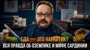 ЕДА — ЭТО НАРКОТИК? Вся правда об Оземпике и мифе Сардинии | Фёдор Лисицын