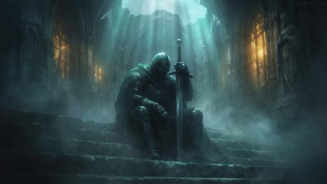 Древний храм - Мистическая средневековая музыка, мрачная атмосфера смотреть онлайн