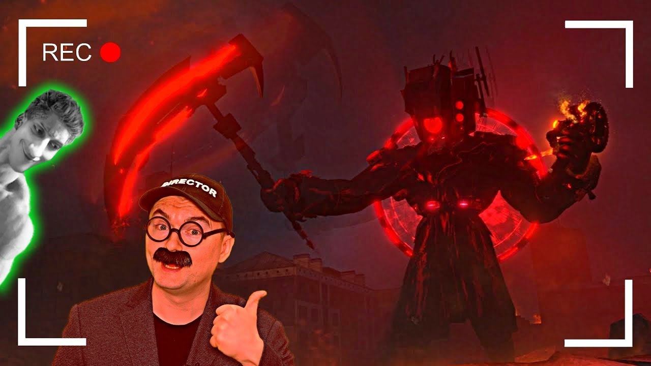 Как снимали: skibidi toilet 78 - Реакция на ОЛЕЖЭ - Скибиди Туалет DaFuq ! ? Boom! Дафак БУМ