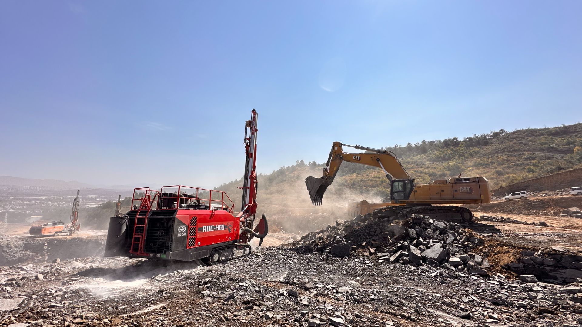 Полная версия презентации бурового станка для БВР Black Diamond BD Drill ROC H60