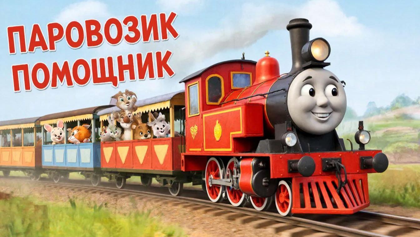 Мультфильм для детей | мультфильм для малышей. Паровозик помощник смотреть онлайн