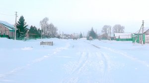 Зимняя деревня