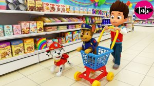 Щенячий патруль и Маршалл. Залипательное видео. Мультфильм для детей и малышей. Анимация