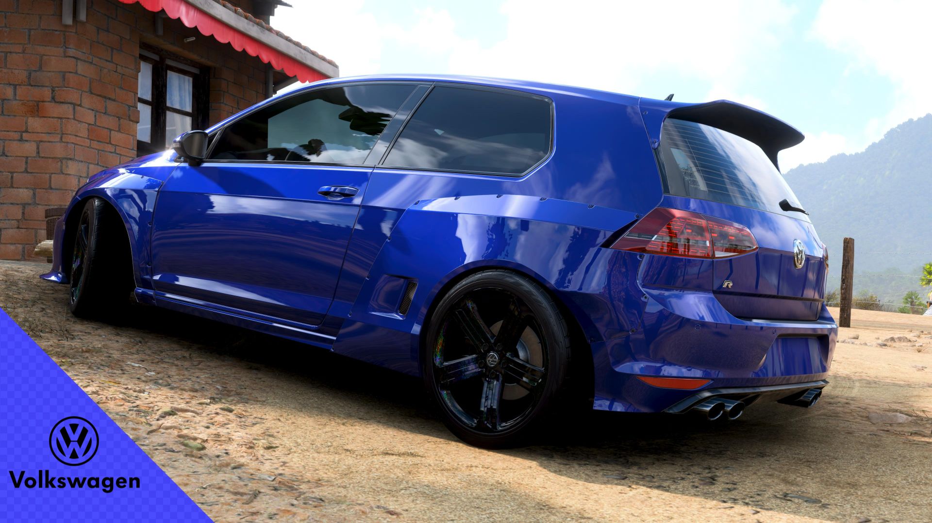 FORZA HORIZON 5 | VOLKSWAGEN GOLF R | PS5 смотреть онлайн