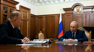 Владимир Путин встреча с главой Республики Адыгея Муратом Кумпиловым, Кремль, 20 января 2026 года