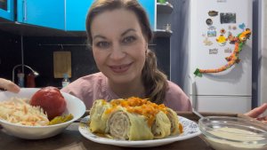 МУКБАНГ ХАНУМ/ДОМАШНИЕ СОЛЕНЬЯ/MUKBANG ЕДА ОБЖОР