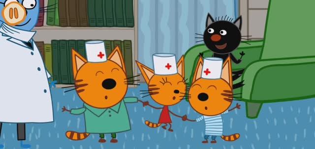 Три Кота Мультфильм Прививки смотреть онлайн