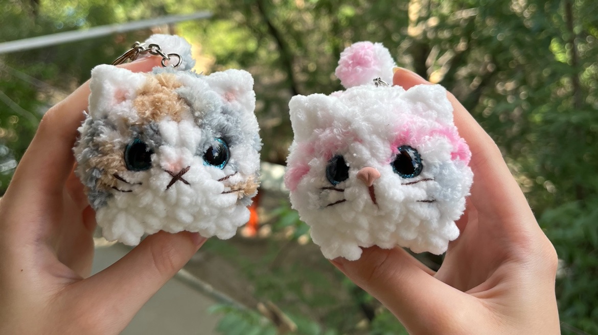 2️⃣ 🐈МК котик с белым пузиком 🐾 смотреть онлайн