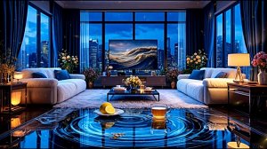 Магия вечера с ароматным чаем возле камина Невероятный релакс, уют и комфорт Красивая музыка для сна