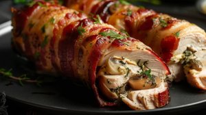 Теперь куриное файл готовлю ТОЛЬКО так! Шикарный рецепт на праздничный стол. Куриные рулетики.