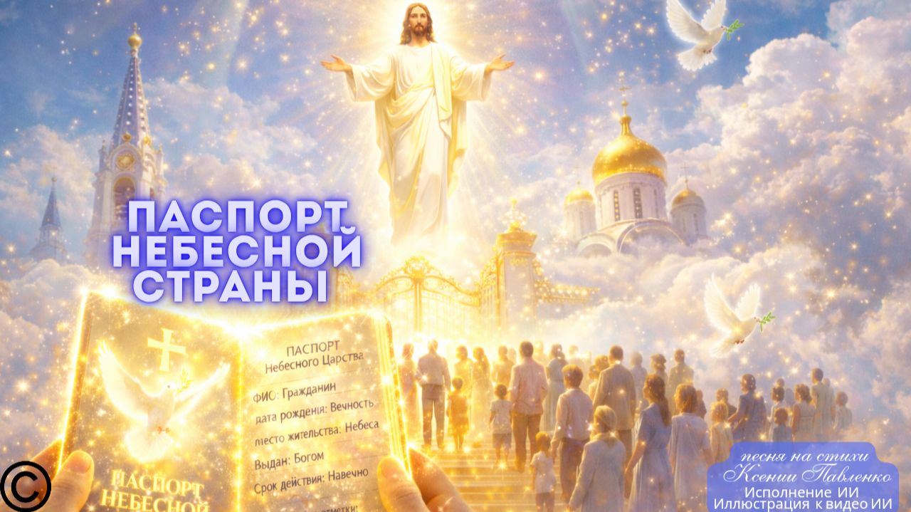 "Паспорт Небесной страны " песня на стихи Ксении Павленко смотреть онлайн