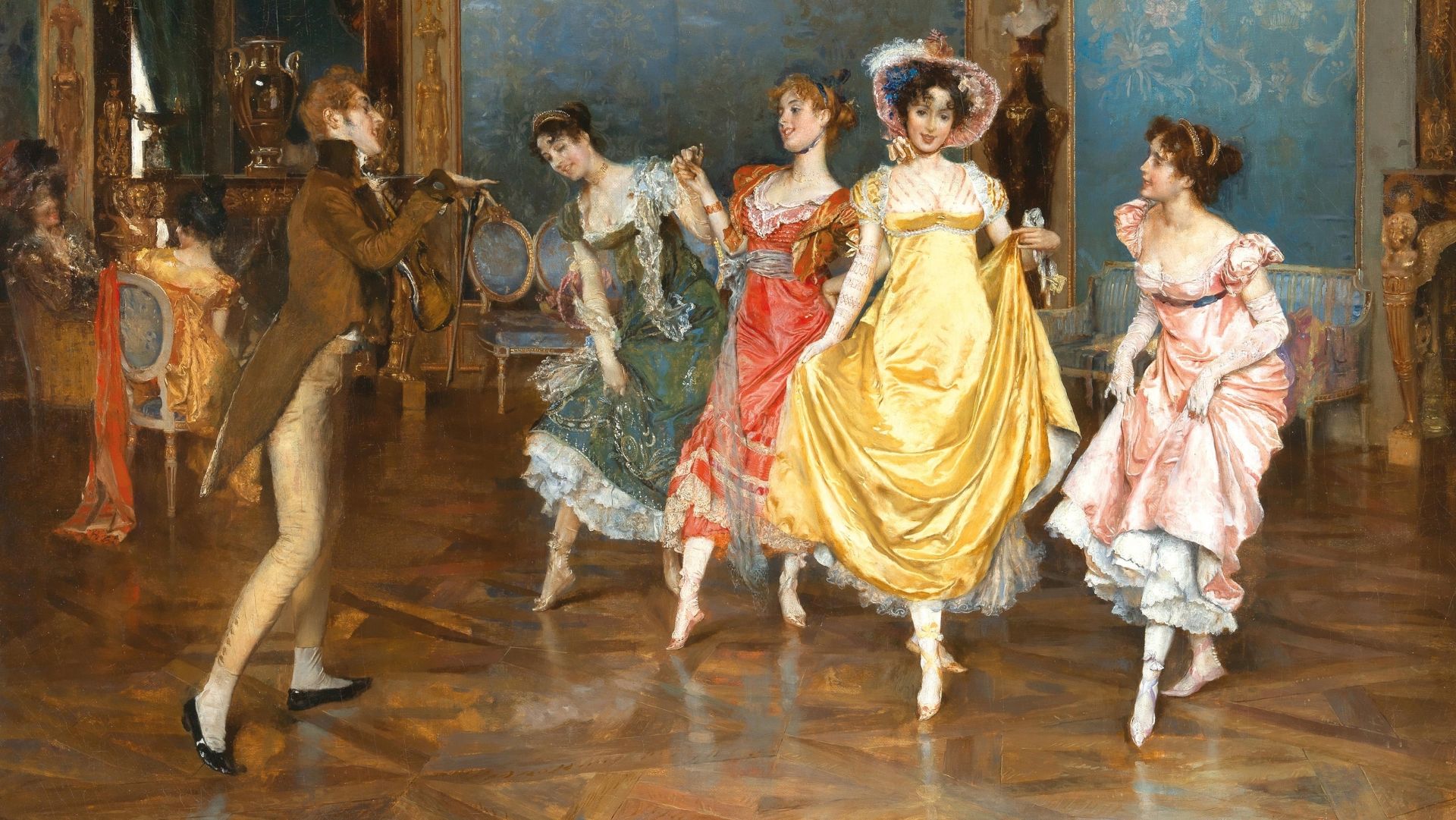 Женщины Леопольда Шмутцлера (1864-1941). Портрет смотреть онлайн