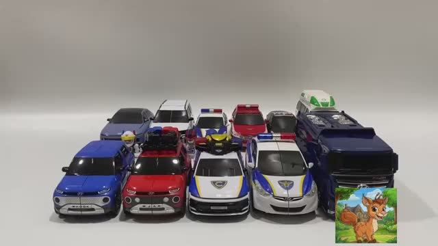 Коллекция деформационных игрушек для Бога машин Кабао и воина Тобао! смотреть онлайн