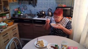 Жизнь пенсионеров.Наш обед.Обзор покупок 🛍️