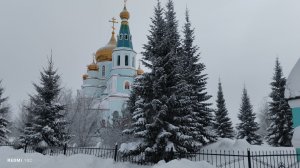 Мы сегодня, всё-таки, съездили за святой водой