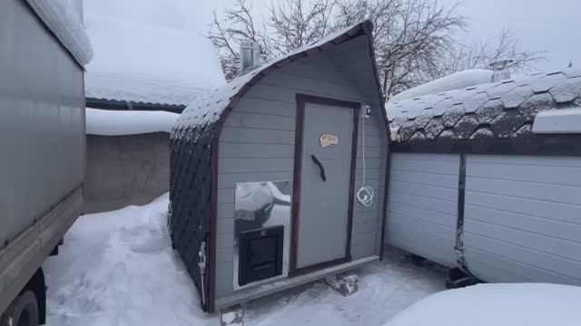 Баня "Викинг" 2 метра с козырьком купить в Нижнем Новгороде. смотреть онлайн