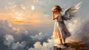 На облаке белом.