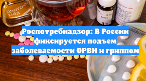 Роспотребнадзор: В России фиксируется подъем заболеваемости ОРВИ и гриппом