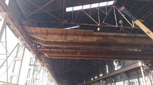 Строгий демонтаж по ППР: Разборка двух 28,5-метровых кранов на лом | Автокран 25т, газовая резка