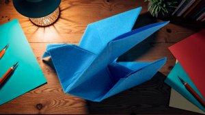 Как сделать оригами ГОЛУБЯ из бумаги