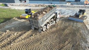 Строительство, засыпка, обзор, планировка