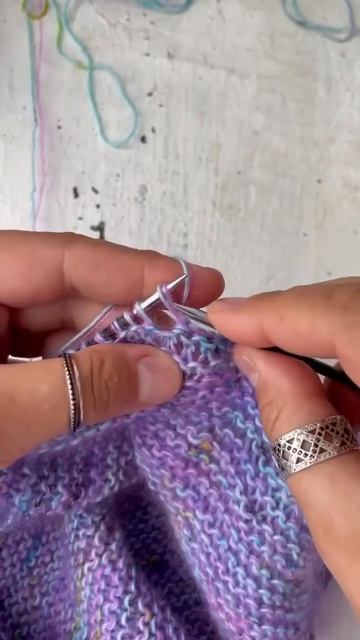 Закрытие петель спицами смотреть онлайн