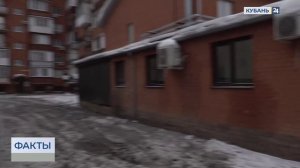 На «болота» грязи пожаловались жители Гаражного переулка в Краснодаре