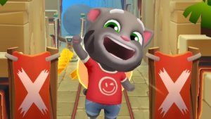 Говорящий Том бег за золотом.Бегите, прыгайте и мчитесь с Говорящим Томом в увлекательной погоне за