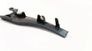 Заглушка решетки LADA Largus/Лада Ларгус воздухозаборника левая (уголок) (накладка пе Код: 13013