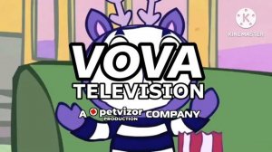 Различные варианты логотипов Vova television с изображением (часть 1)