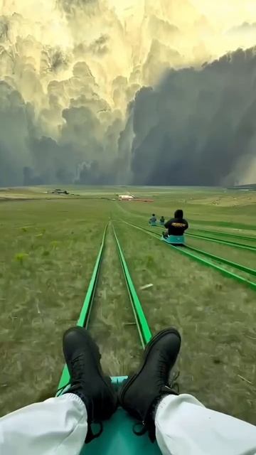 Завораживающий аттракцион в горах Монголии смотреть онлайн