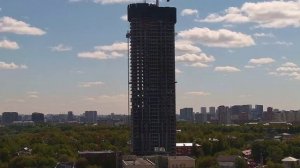 Five Towers — небоскрёб на Ленинском (timelapse)