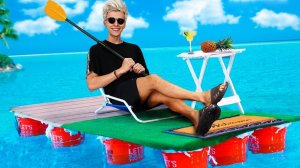 ВЛАД А4 - КТО ПОСТРОИТ ПЛОТ ЛУЧШЕ ЧЕЛЛЕНДЖ !