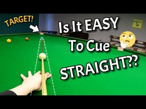 BartonSnooker | Легко ли держать кий прямо? | Что нужно отрабатывать