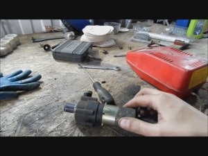 Переборка дополнительной помпы охлаждения "помощника"  на Мерседес W124
