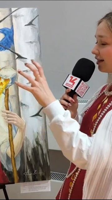 В эфире 14 канала Анастасия Савченко рассказывает о своей картине смотреть онлайн