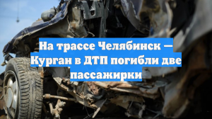 На трассе Челябинск — Курган в ДТП погибли две пассажирки