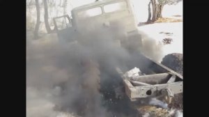 На ГАЗ-66 преодоление снегов! (часть 1)