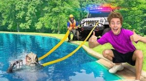 ВЛАД А4 - Охота на ОЗЕРНОГО МОНСТРА !  Мы ПОЙМАЛИ ЕГО !