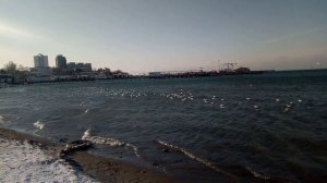 Чёрное море зимой
