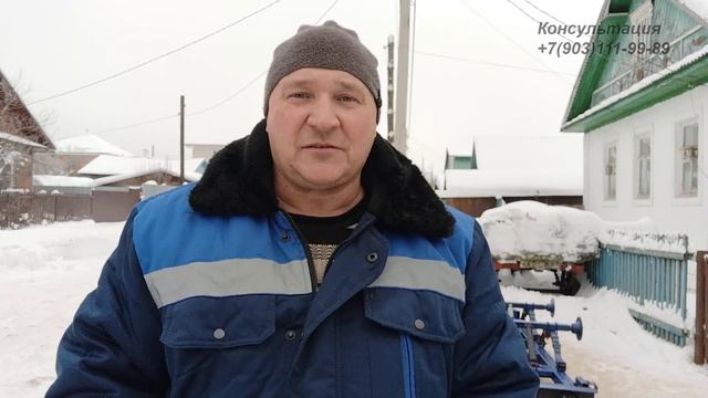 Опыт использования прицепа Подольского эвакуаторного завода