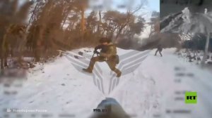 مشاهد لاستهداف مسيرات روسية جنودا أوكرانيين