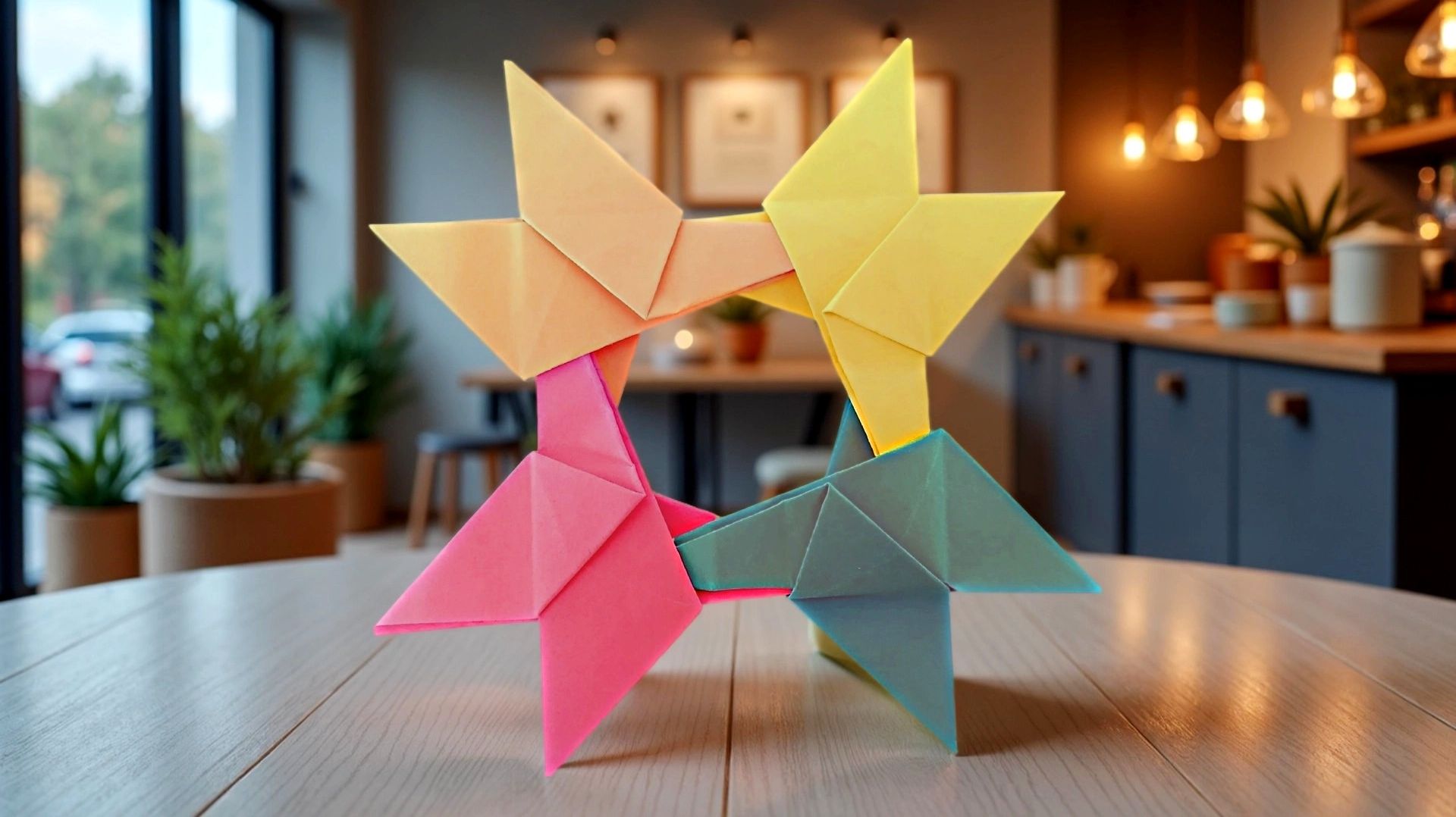 Как сделать сюрикен из бумаги. Оригами сюрикен из бумаги смотреть онлайн