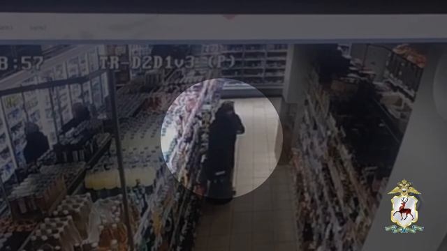Кража в магазине: полиция Балахны задержала подозреваемого смотреть онлайн