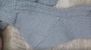 Вяжем носки с оригинальной пяточкой  "Стронг"